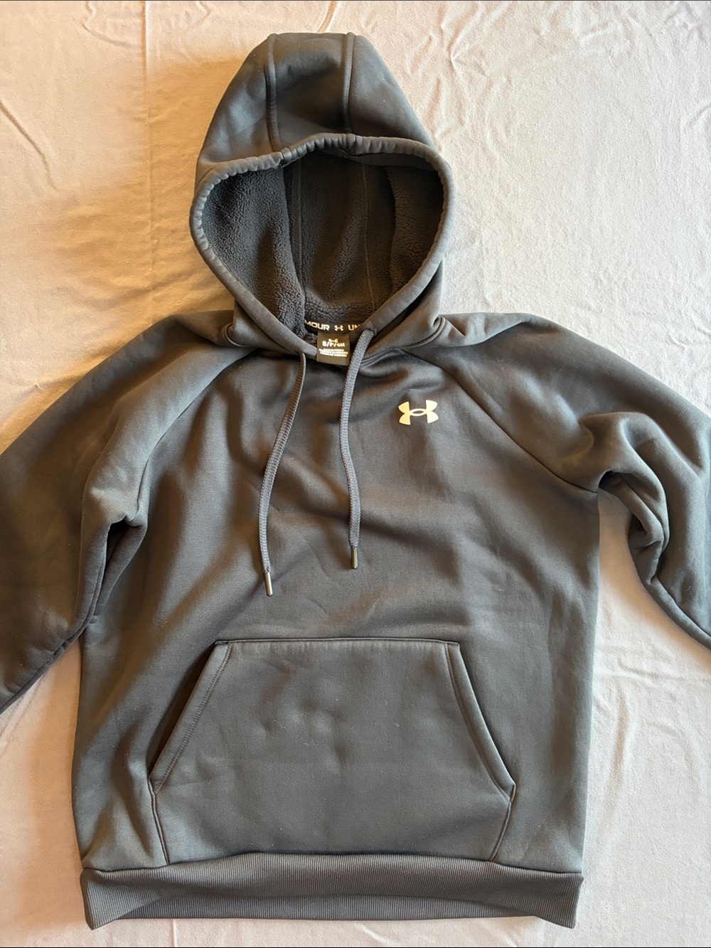 Under Armour Women’s black Crewneck Hoodie with Logo